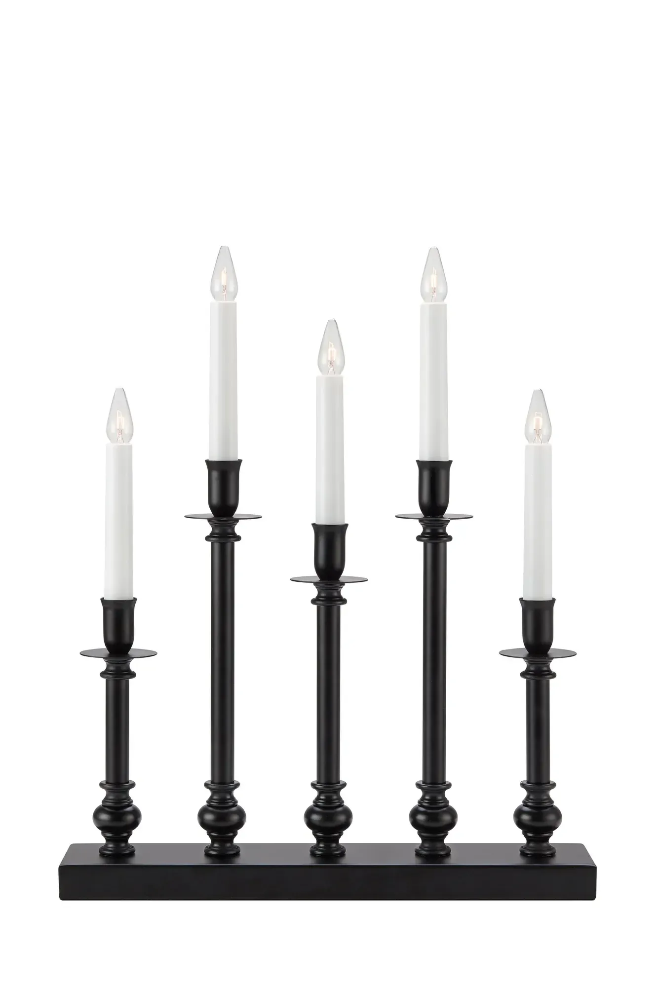 Fratello Adventskerzenhalter Schwarz