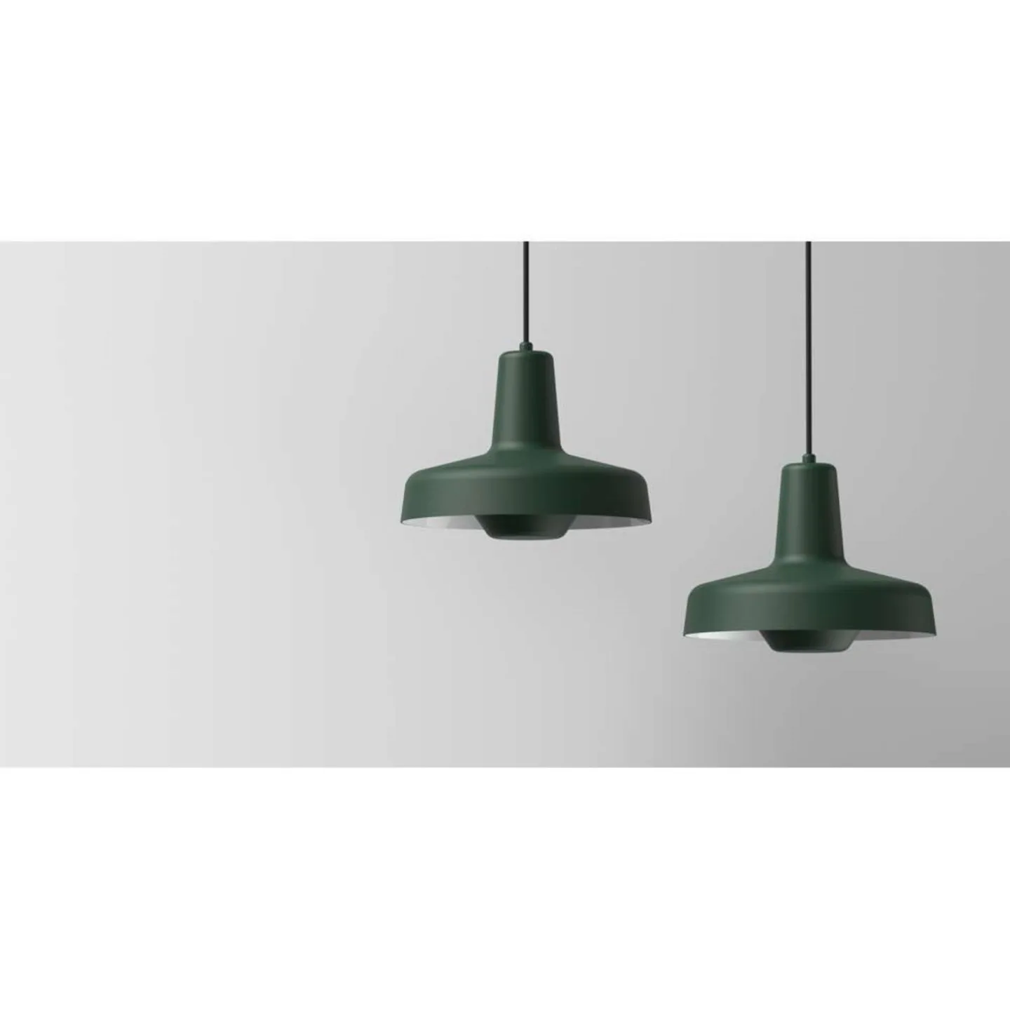 Arigato Pendel Green - Grupa - Spisestue - Design - Aluminium
