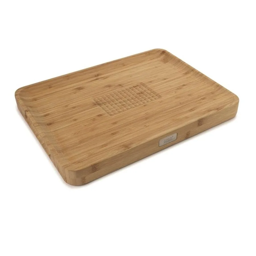 Schneidebrett Joseph Joseph Cut&Carve Braun Bambus 30 cm 40 cm - Farbe: natur