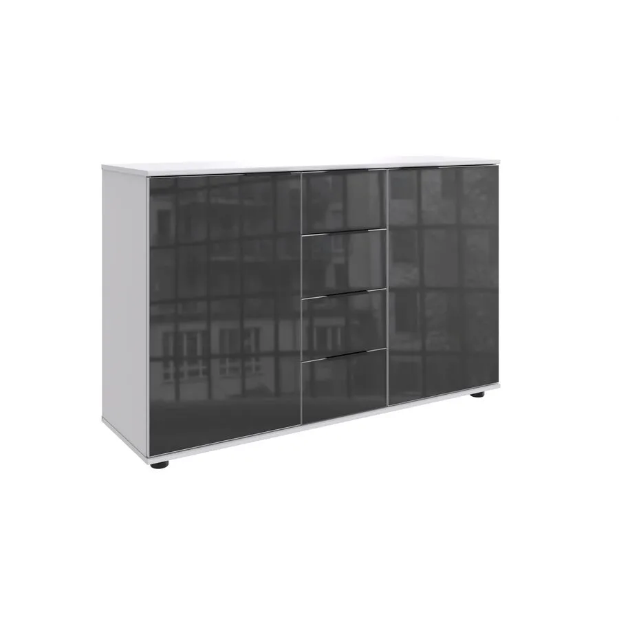 Kommode Metac Weiss Holzwerkstoff 130 cm 41 cm
