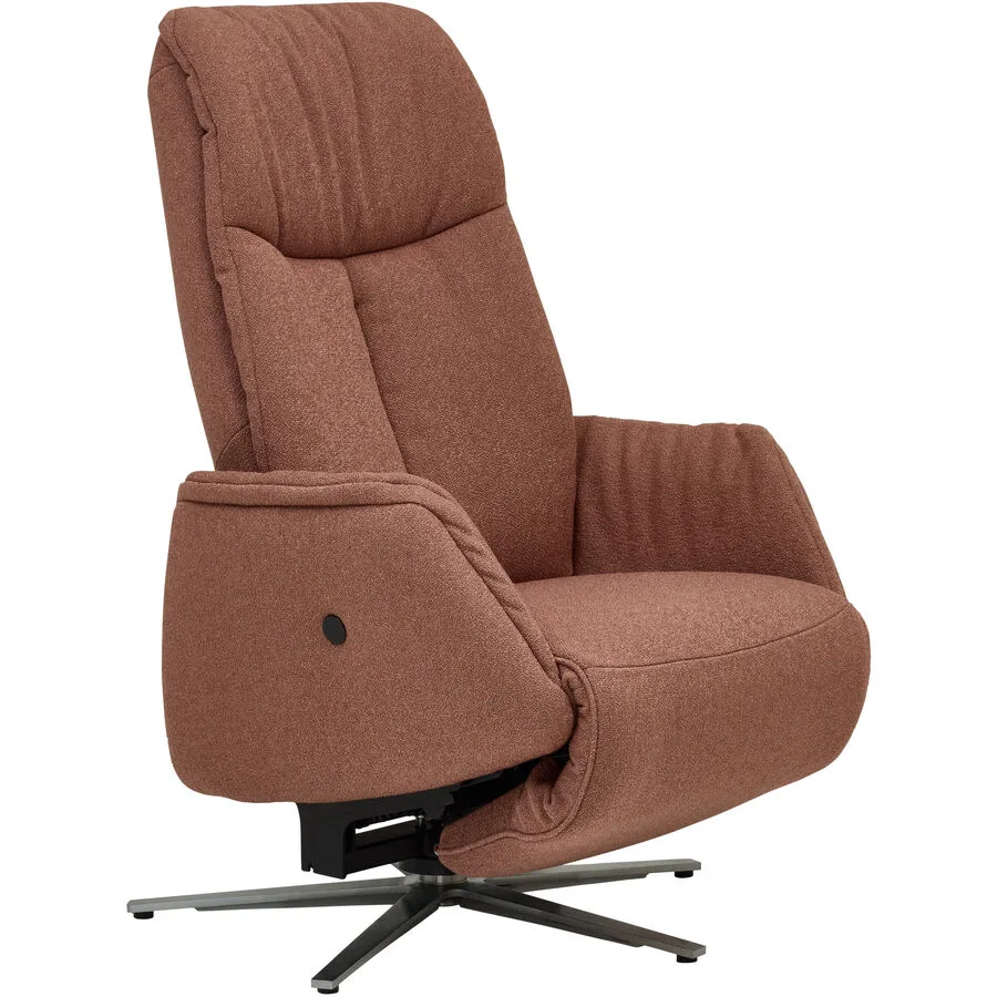 Relaxsessel Viro altrosa Polyester T 84 B 71 H 112 cm