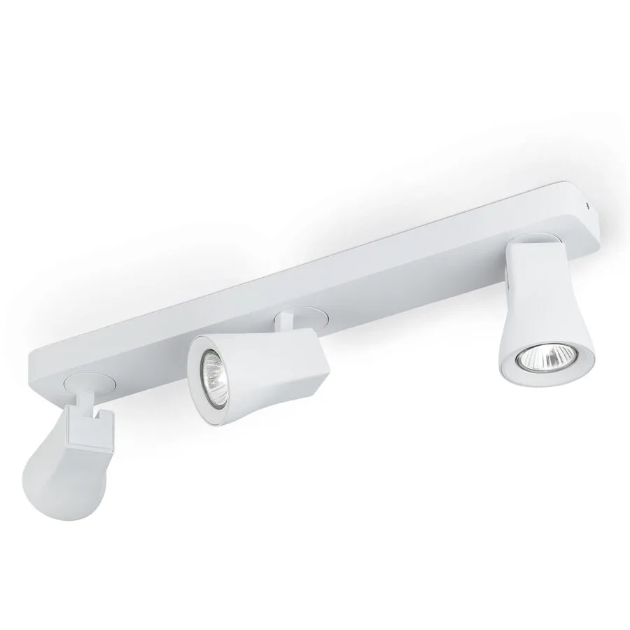 Spot Aurora Weiss 8 cm - Material: Aluminium-Druckguss
