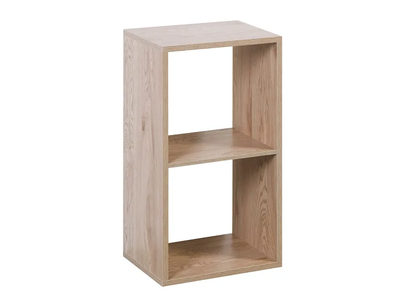 Regal CUBO 29.5x39.5x72.8cm 2 Fächer eiche