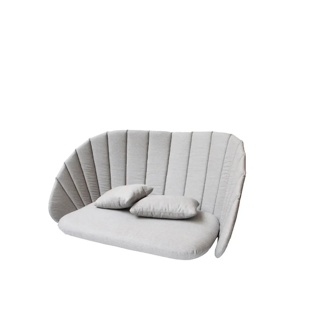 Cane-line Peacock Sofa-Set 2-Sitzer Cane-line matt light grey