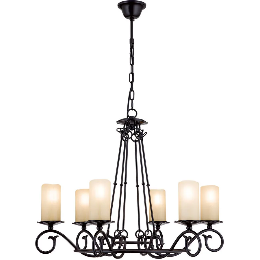 Pendellampe Rusticka Stahl 65 cm 65 cm - Farbe: Antik