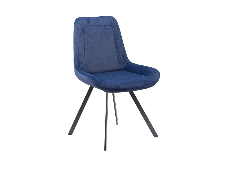 Stuhl AROSA Stoff blau