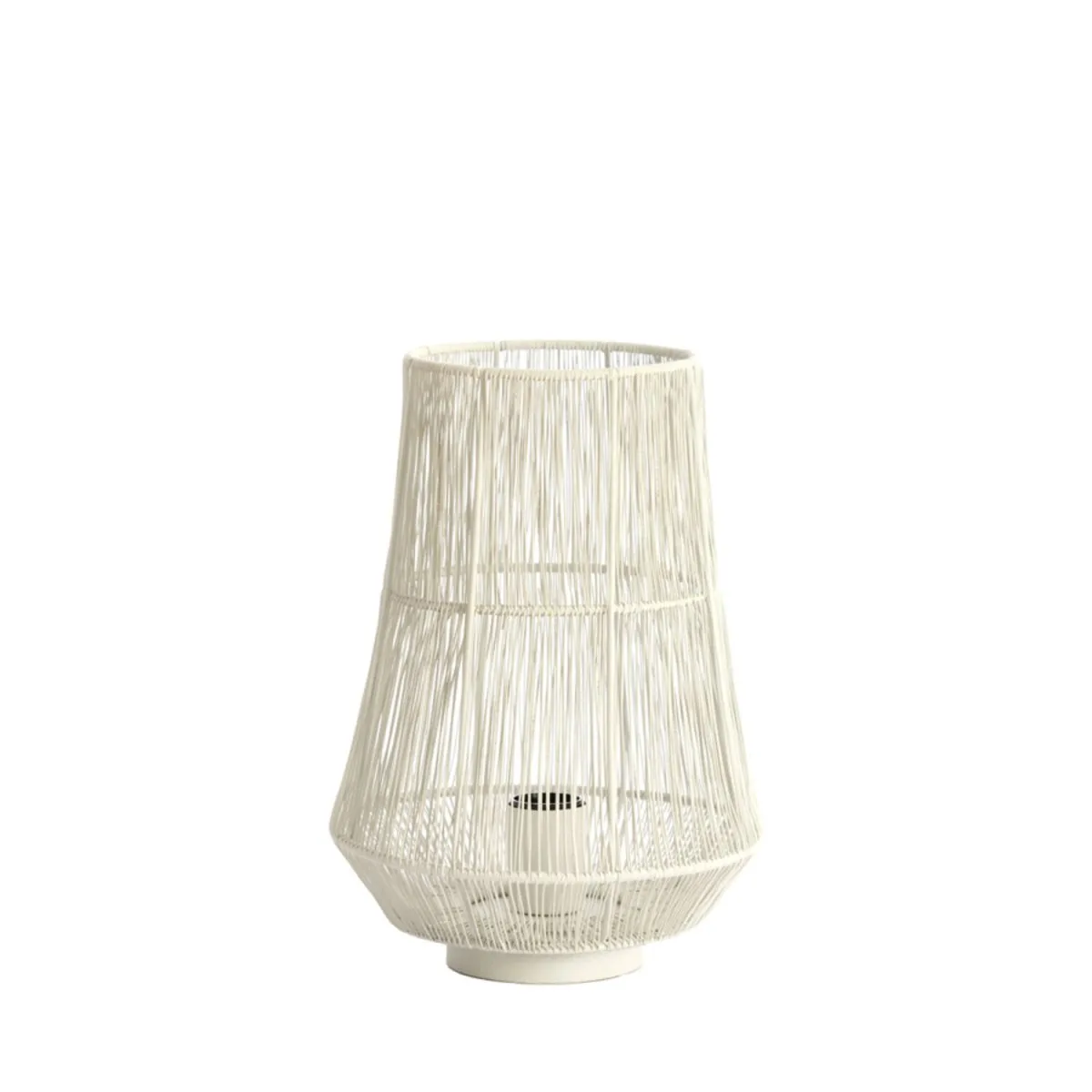 Light & Living - Banjar 33cm - Bordslampa - Krämvit