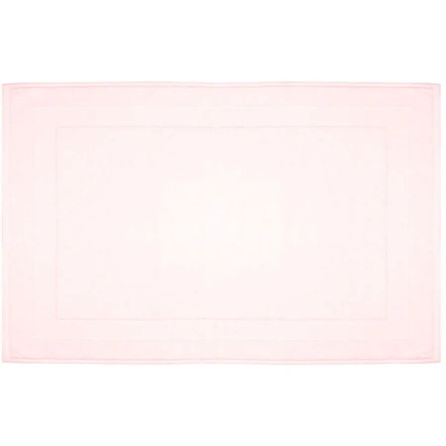 Badteppich Nea Rosa Baumwolle 50 cm 75 cm