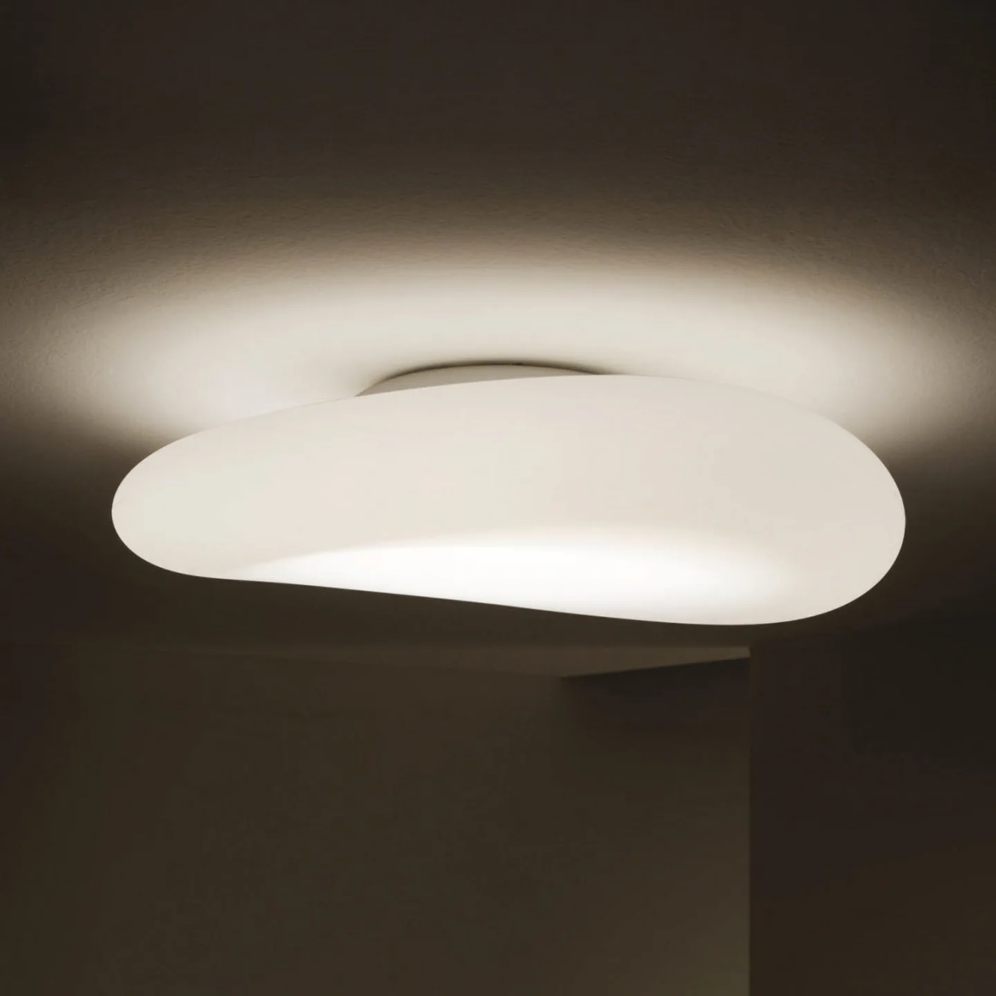 Mr. Magoo LED-Deckenlampe, DALI, 52 cm, warmweiß - Stilnovo - Wohnzimmer - Design - Kunststoff - Rund