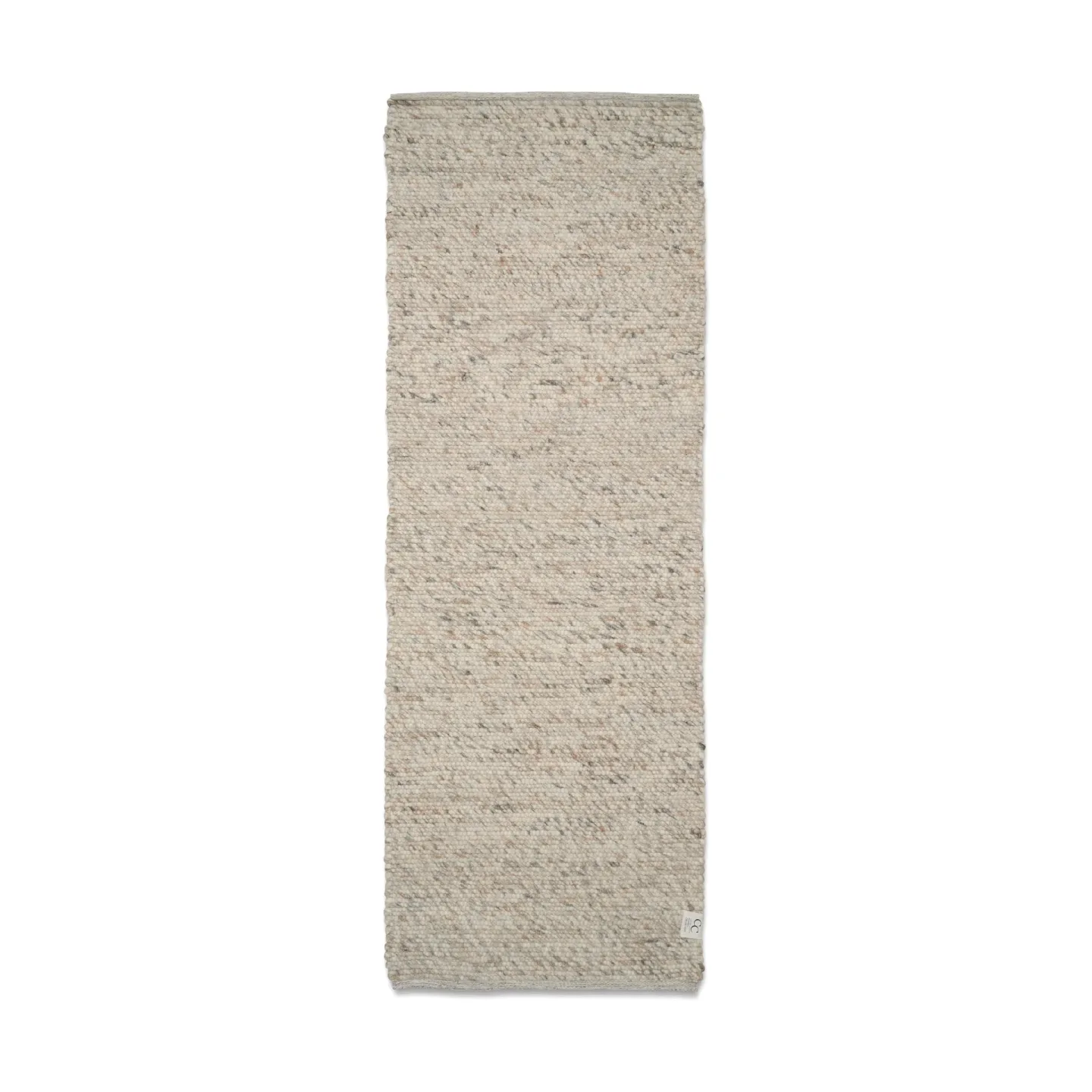 Merino gångmatta beige