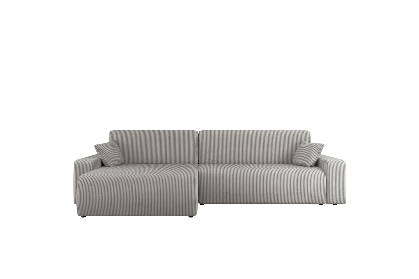 Barile Soffa med Divan 3-sits - Ljusgrå