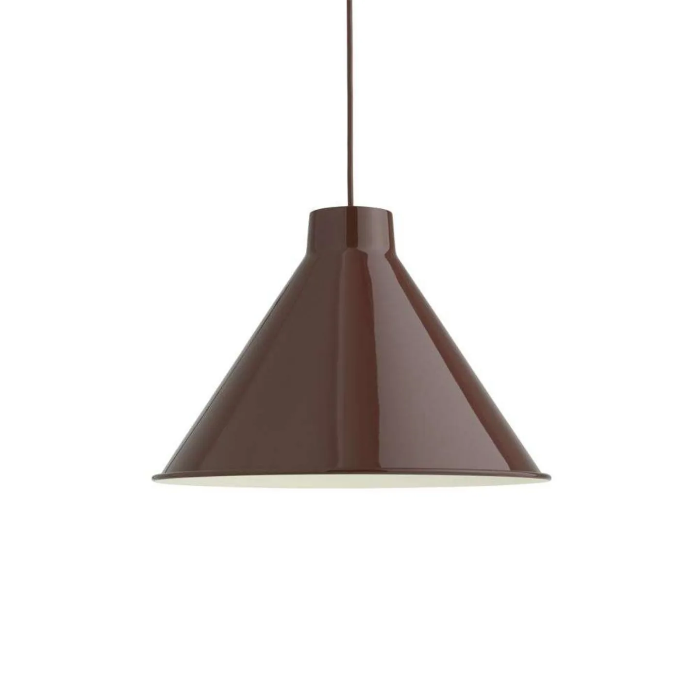 Top Taklampa Ø38 Deep Red - Muuto - Matsal - Design - Metall