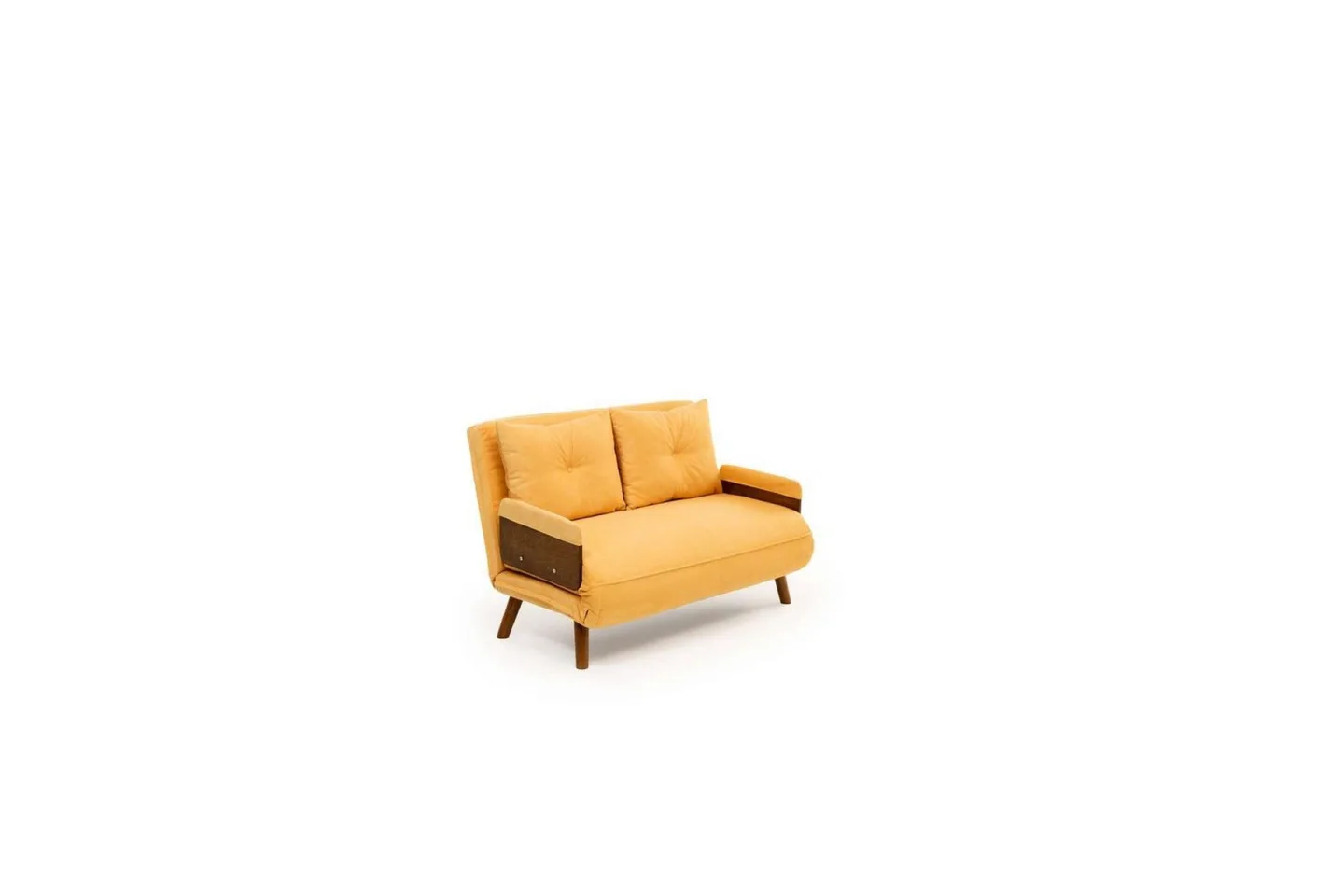 Canelo Bäddsoffa 2-sits - Senapsgul