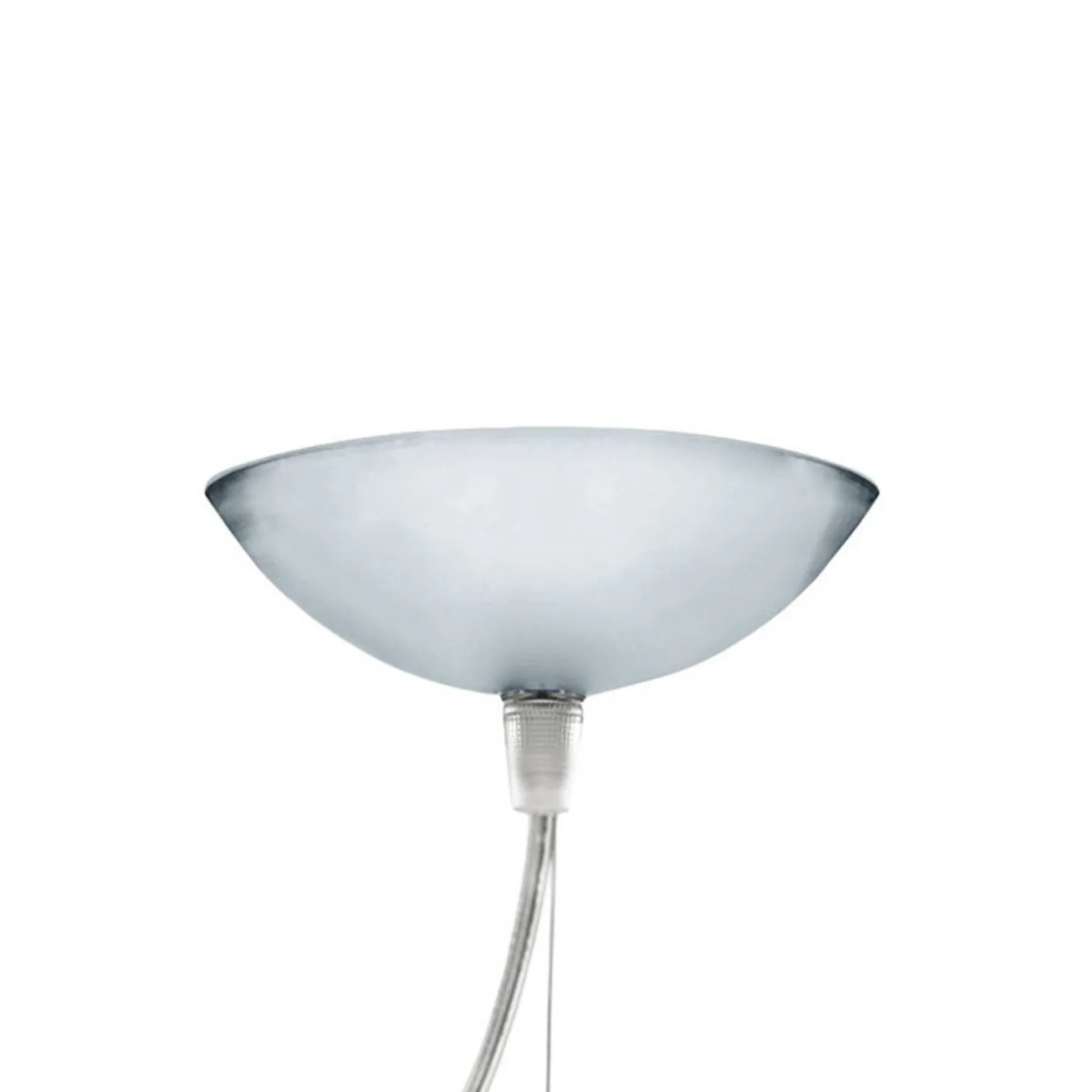 Small FL/Y Pendelleuchte Weiß - Kartell - Wohnzimmer - Design - Kunststoff - Einflammig