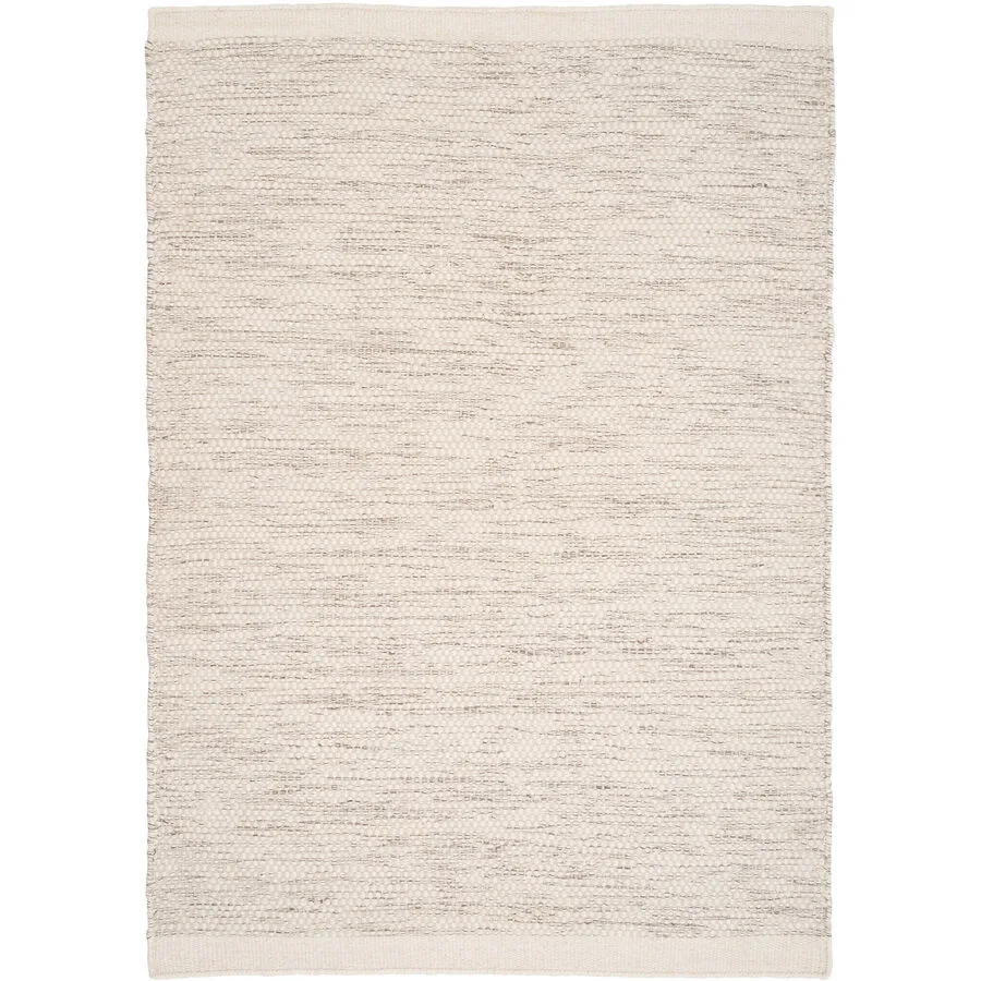 Teppich Asko Beige Wolle 200 cm 300 cm - Farbe: offwhite - Teppich