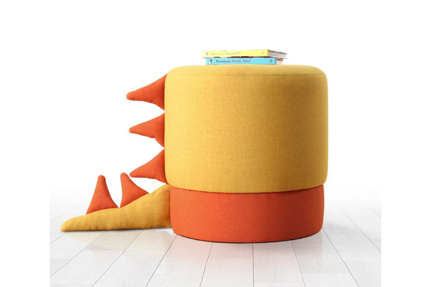 Anaro Sittpuff Rund - Gul