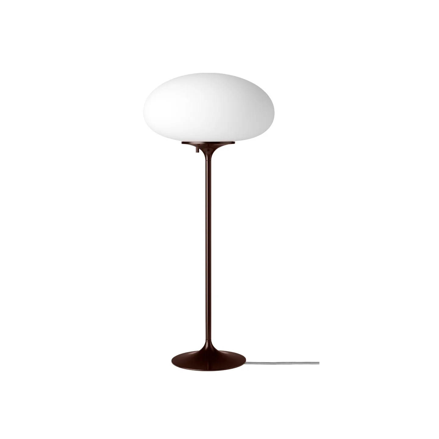 Gubi - Stemlite Table Lamp H70, Black Red - Bordslampor - Bill Curry - Röd,Svart