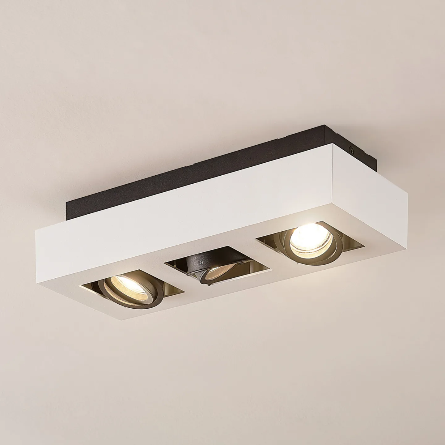 Vince 3 Deckenleuchte White - Arcchio - Küche - Modern - Aluminium - Eckig