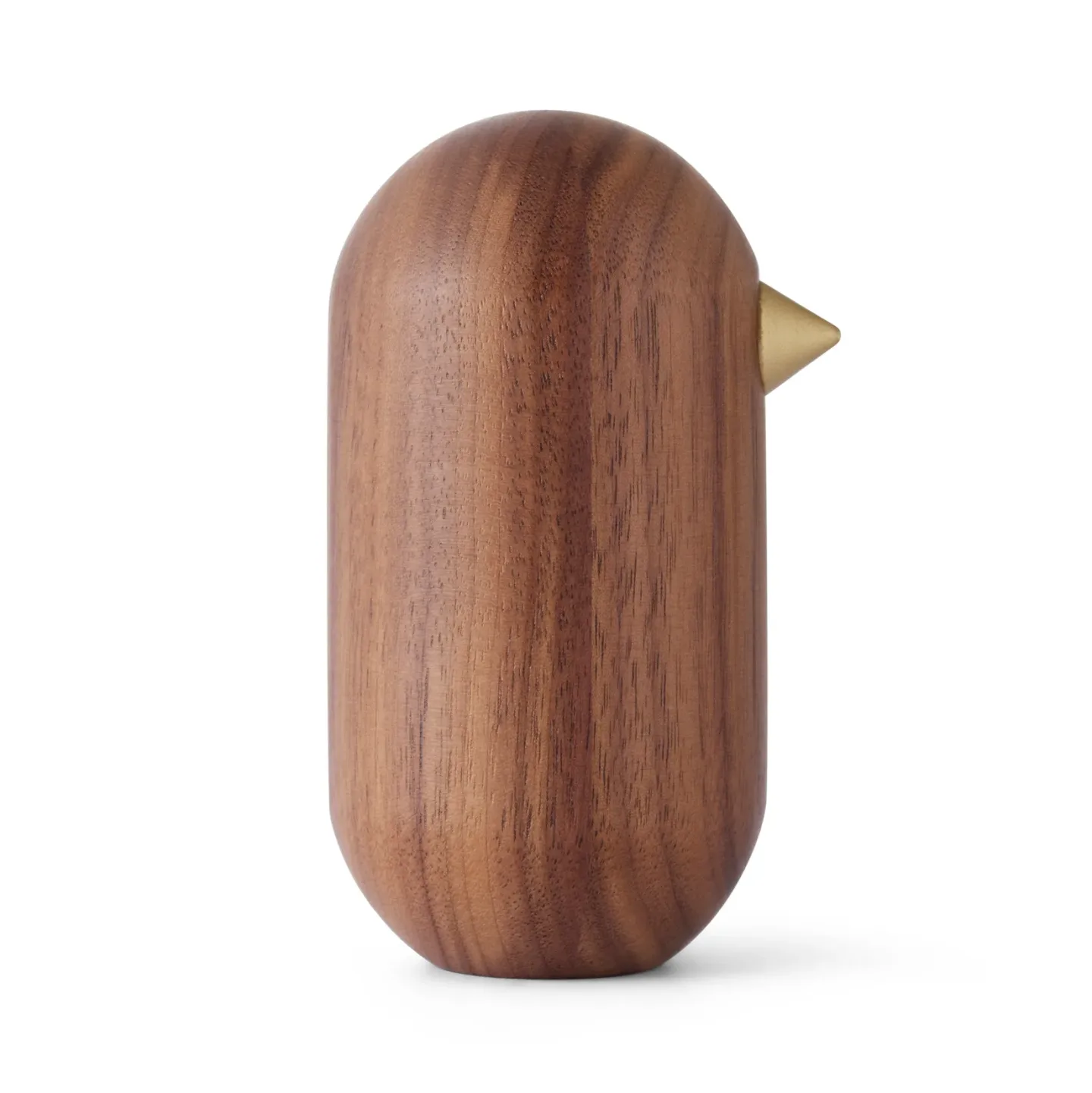 Normann Copenhagen Little Bird figur valnöt 10 cm