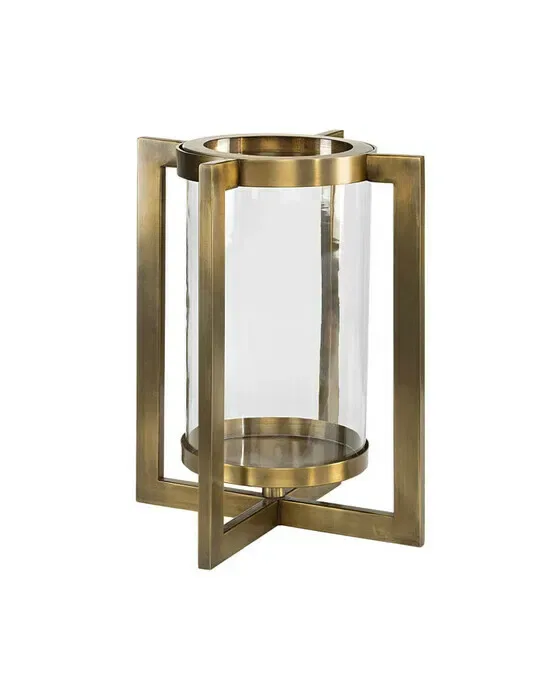 Verano Lantern Antique Brass