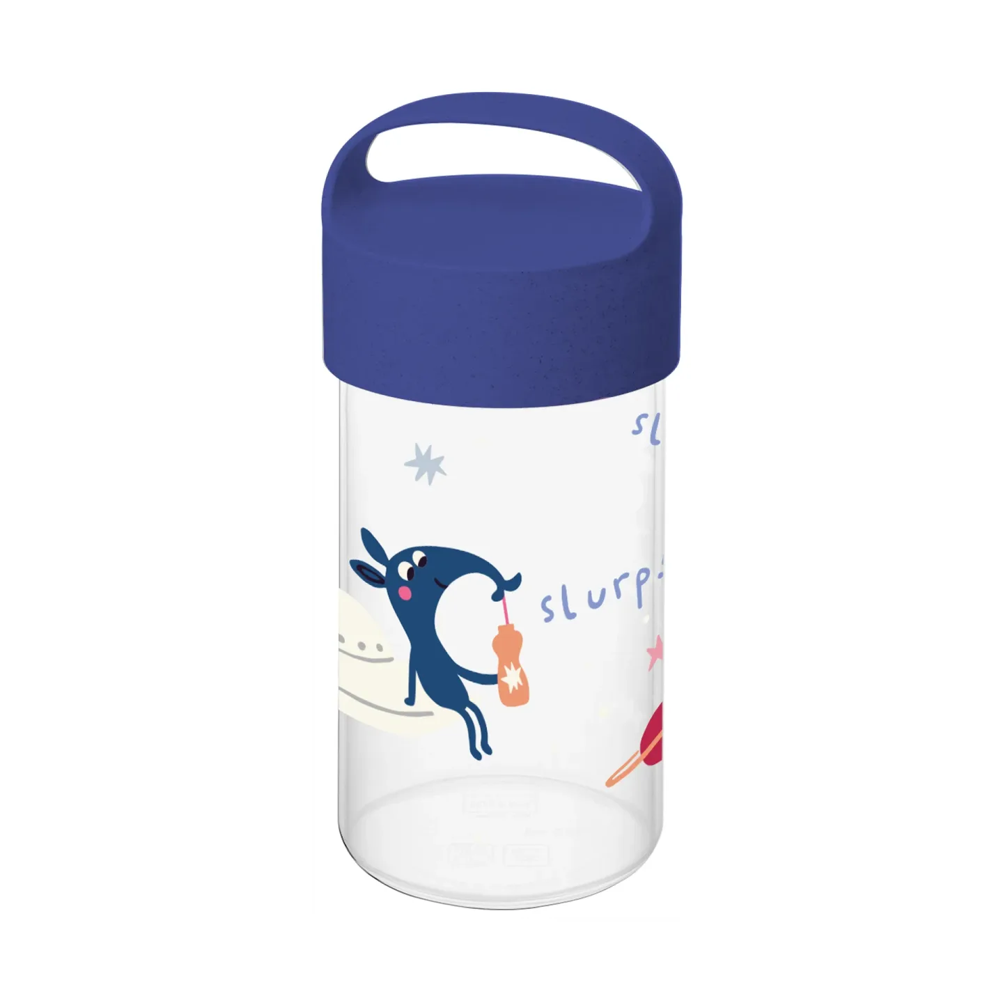 Koziol Buddy Snack Trinkflasche 50 cl Weltraum