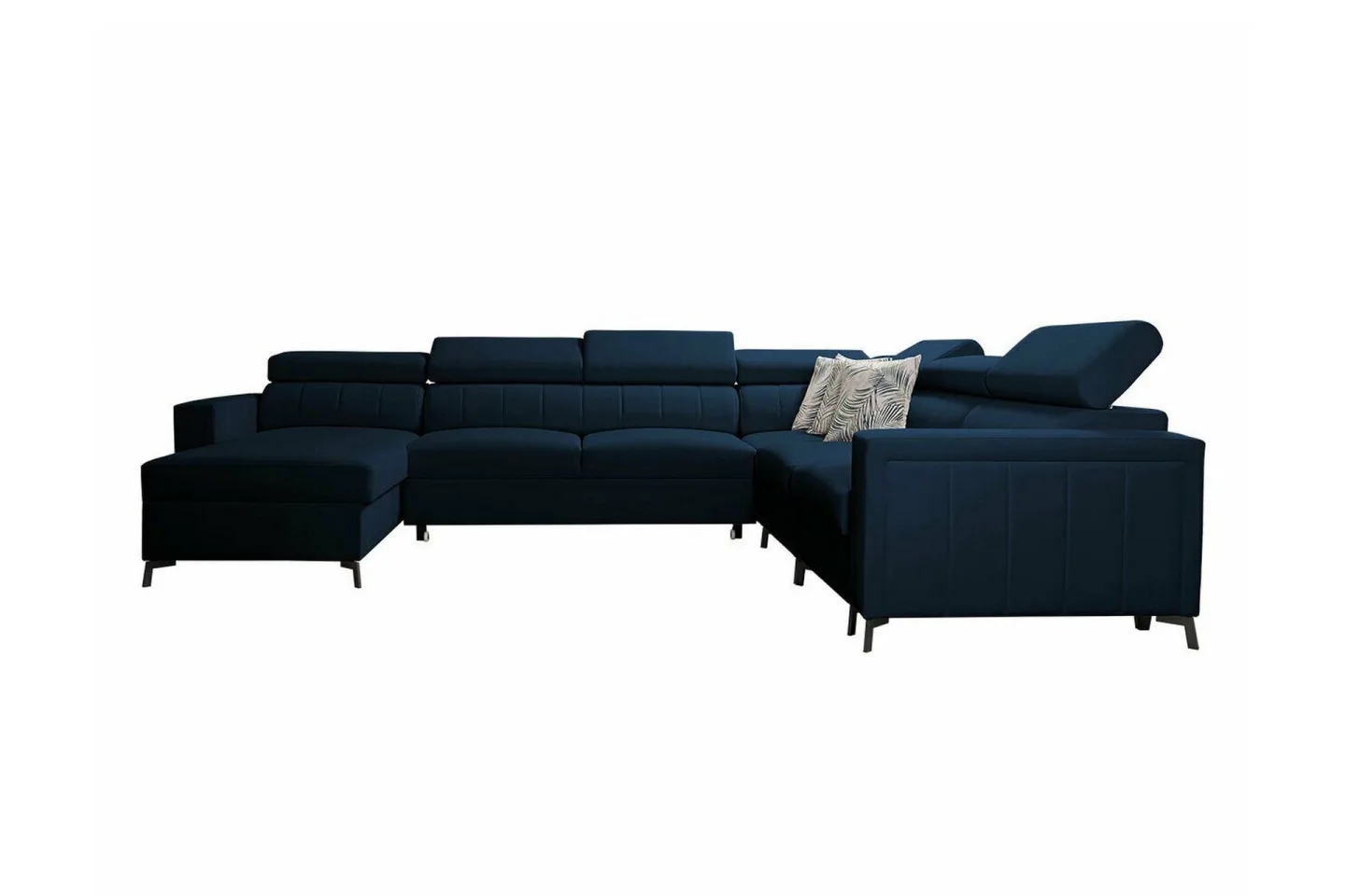 Galbally 5-sits Hörnbäddsoffa Dark blue -
