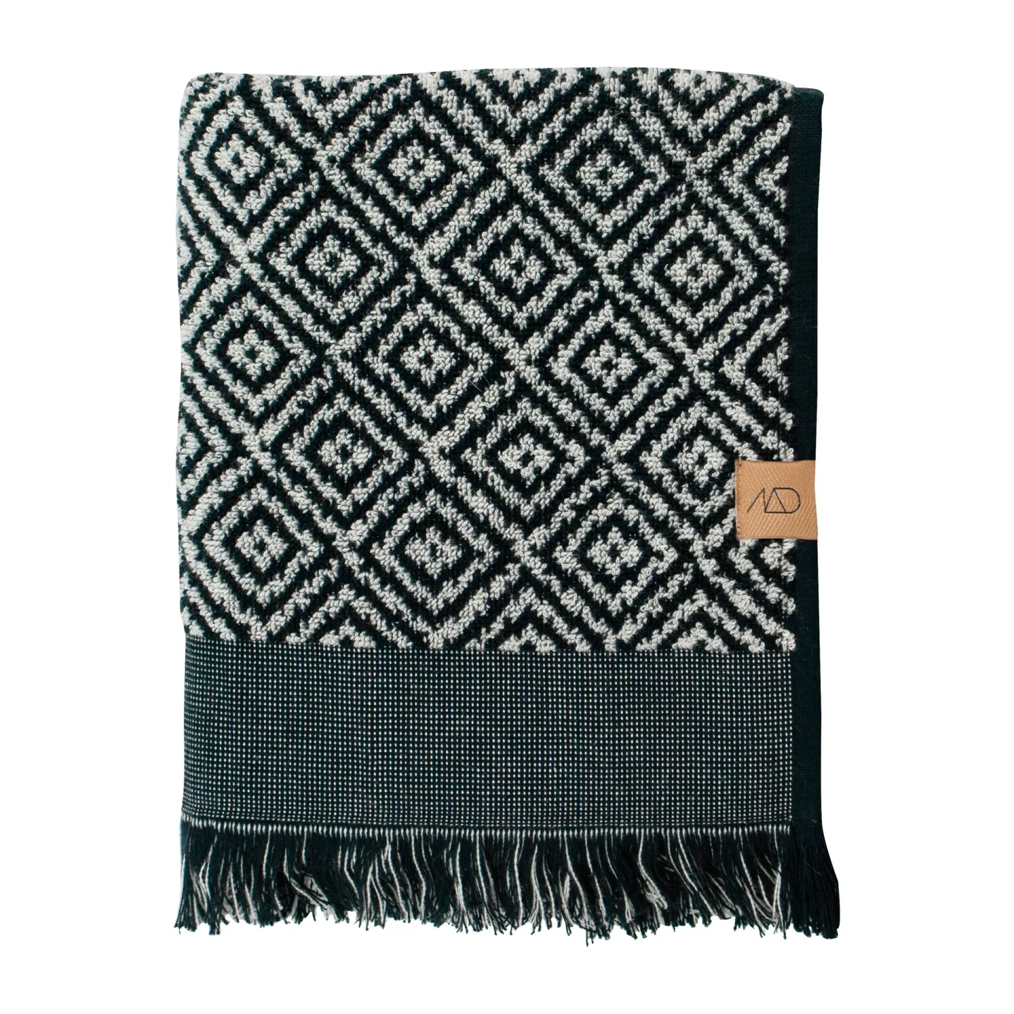 Mette Ditmer Morocco handduk 70x135 cm Black-white