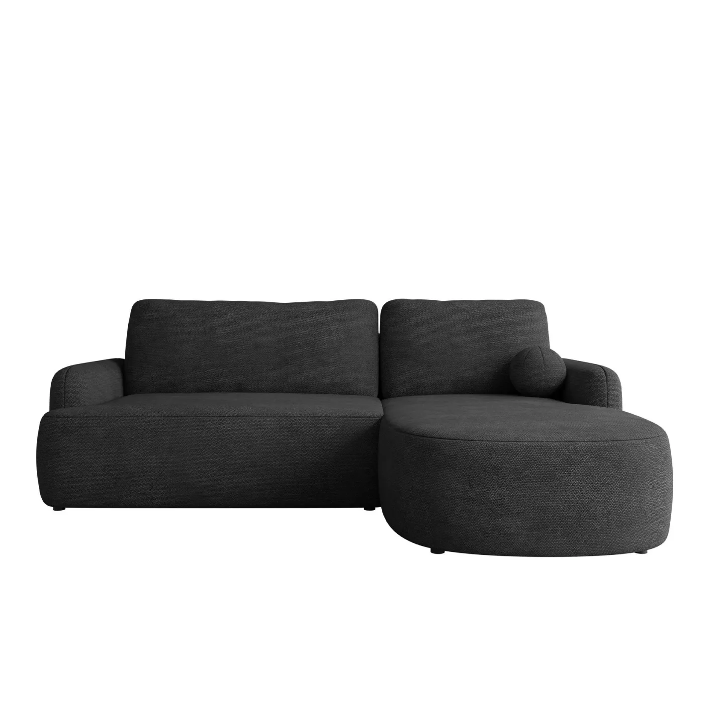 Branrel 3-sits Soffa med divan - Svart