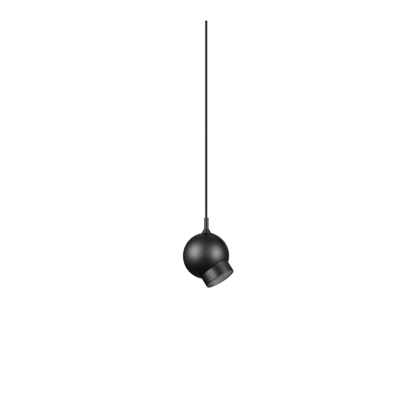 Atelje Lyktan - Ogle Pendel Svart, On/Off, Exkl. Master LED med GU10-sockel - Pendellampor - Form Us With Love - Svart