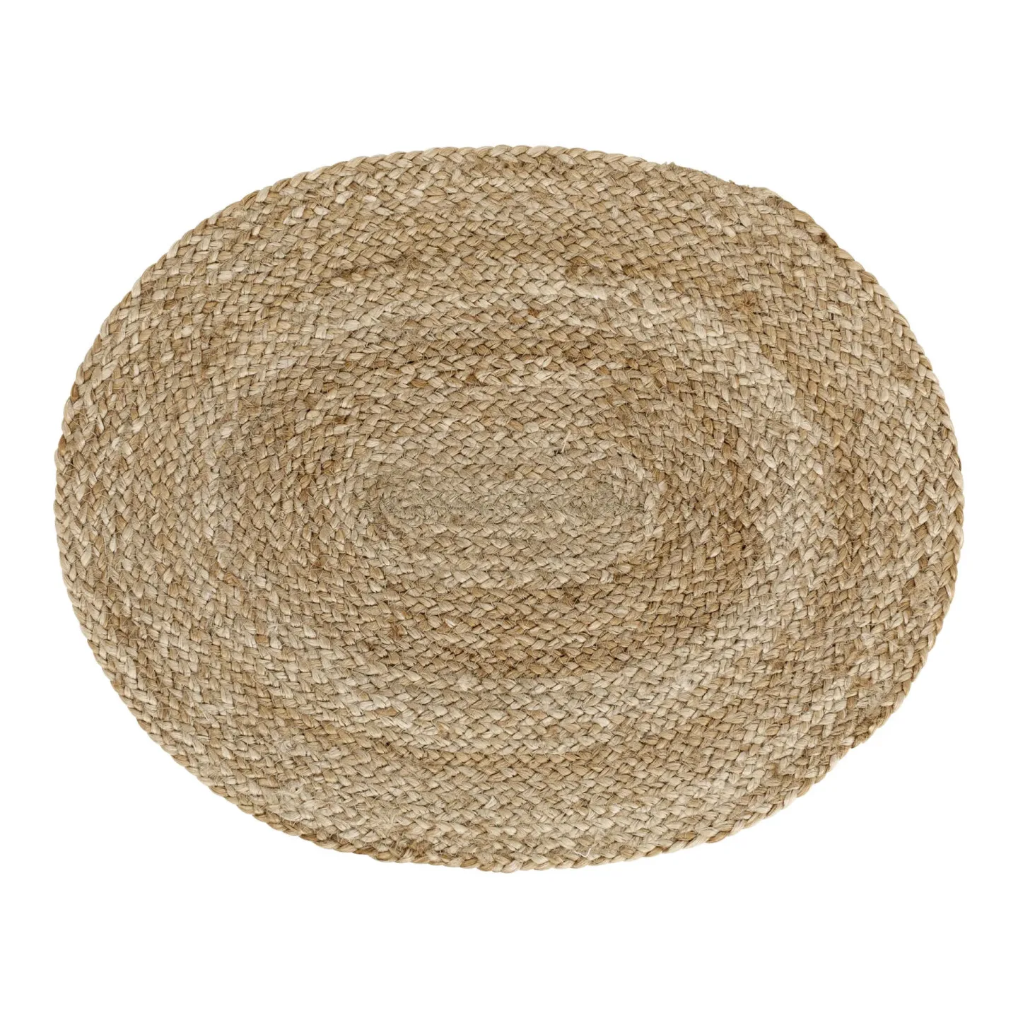 Dixie Braided Platzdecke oval Natur