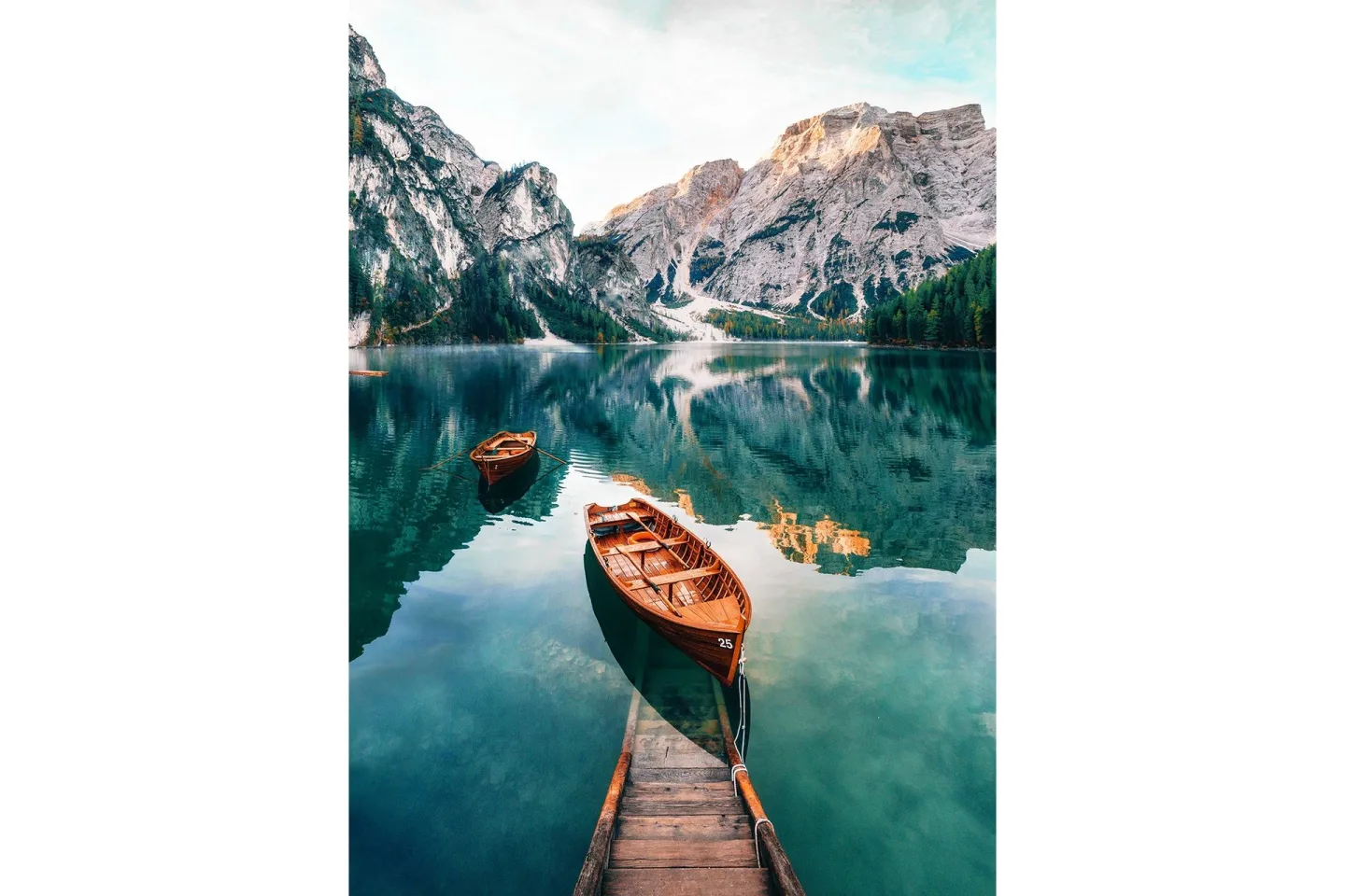 Tavla Tyrol Boat - 50x70 cm