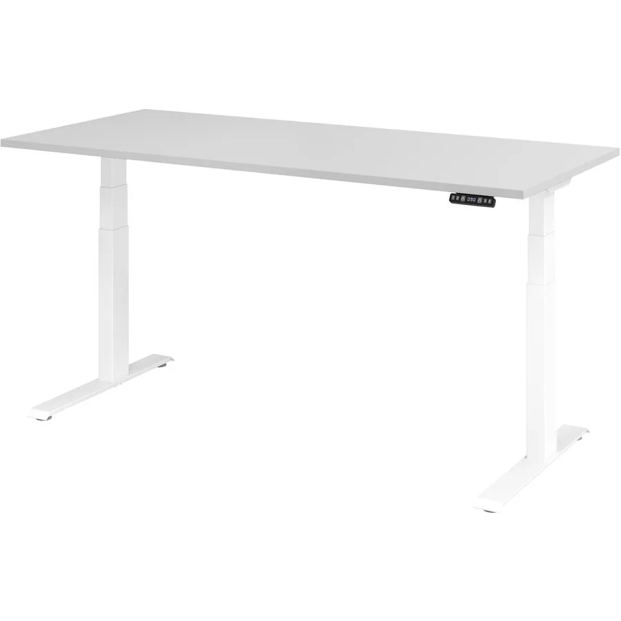 Schreibtisch Office grau Holzwerkstoff B 180 T 80 cm