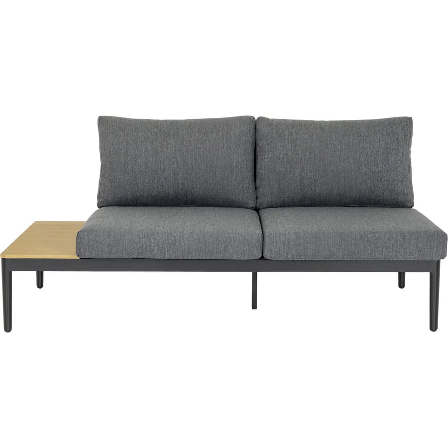 Loungeelement Florida anthrazit Aluminium 3 B 166 cm T 80.5 cm