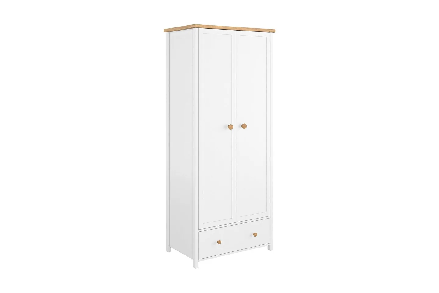 Story Garderob 85x52x196 cm - Vit
