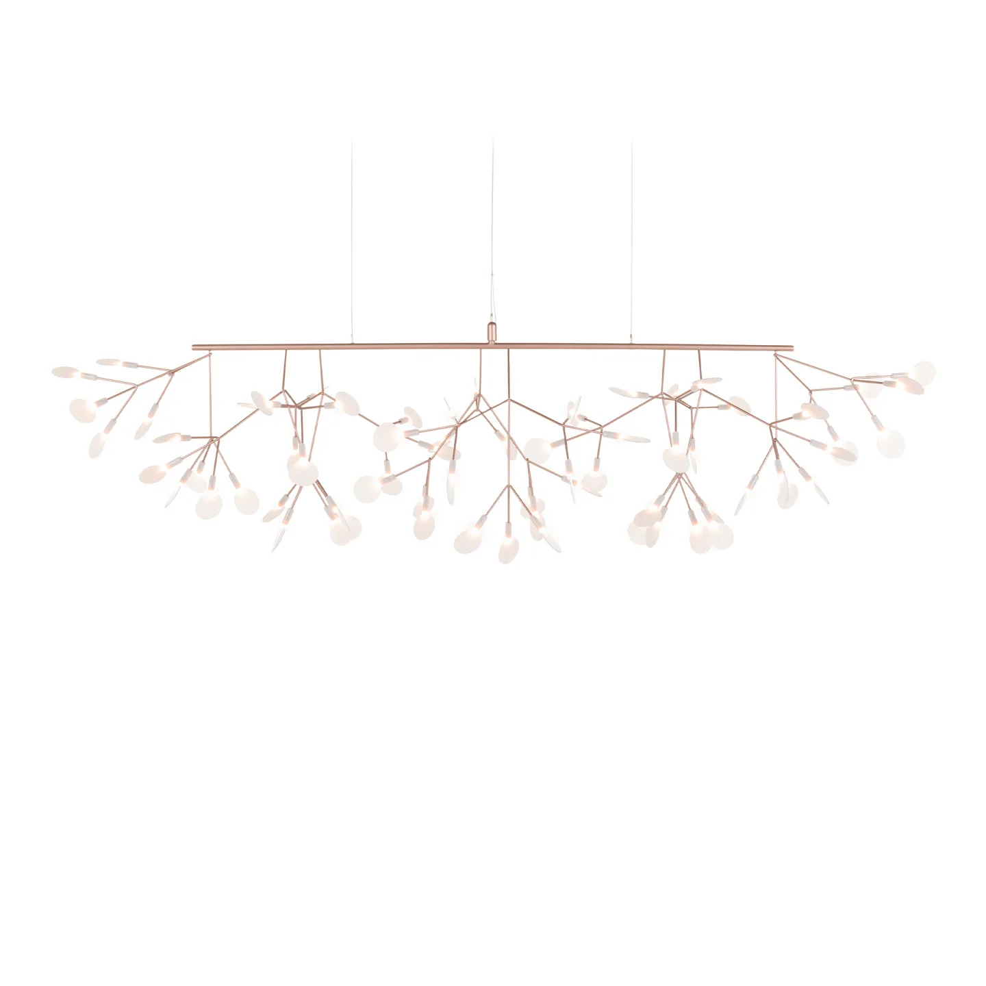 Moooi - Heracleum III Linear Copper - Takkronor - Bertjan Pot - Koppar