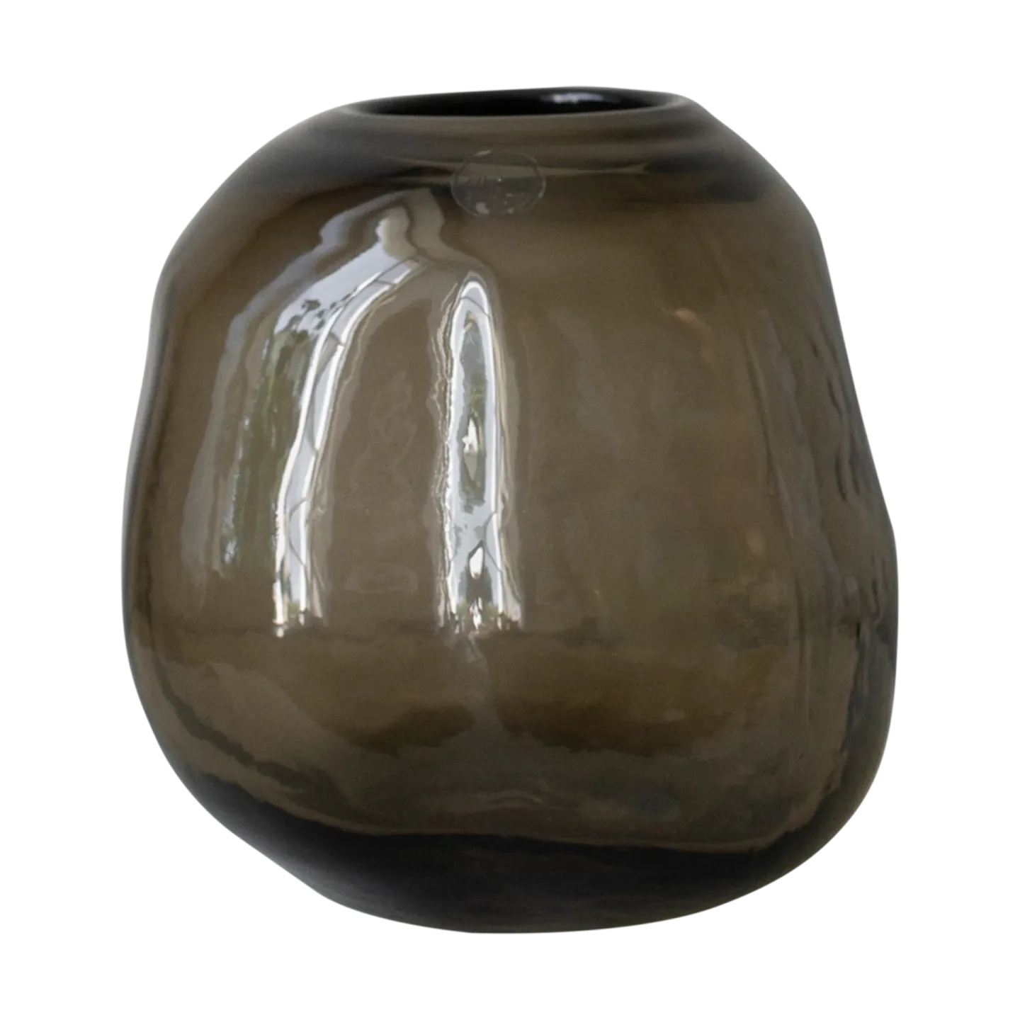 DBKD Pebble Vase braun Liten Ø20cm
