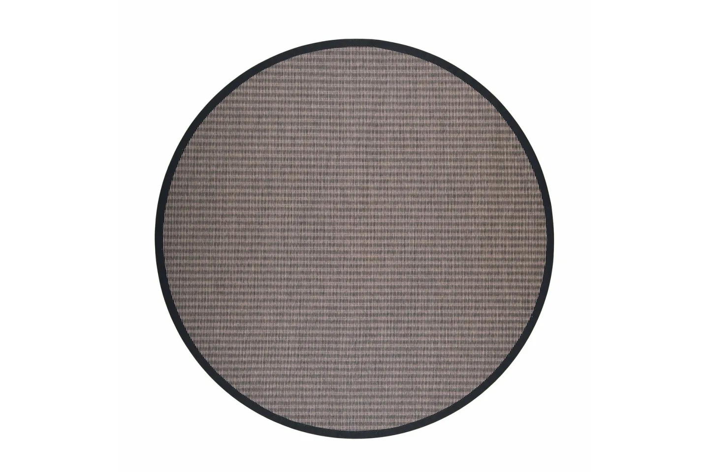 Kelo Matta Rund 133 cm Brun/Svart - Vm Carpet
