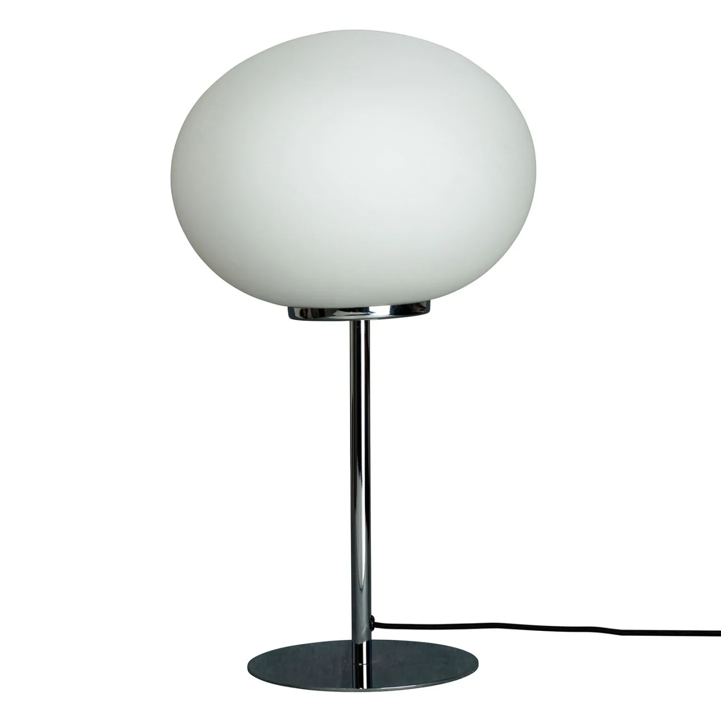 Queen Bordlampe Opal/Chrome - Dyberg Larsen - Stue - Metal - Kugle