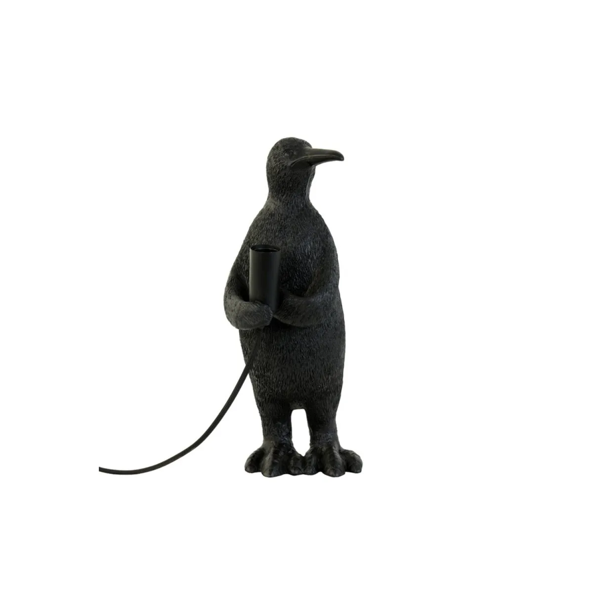Light & Living - Penguin 34cm - Bordslampa - Svart