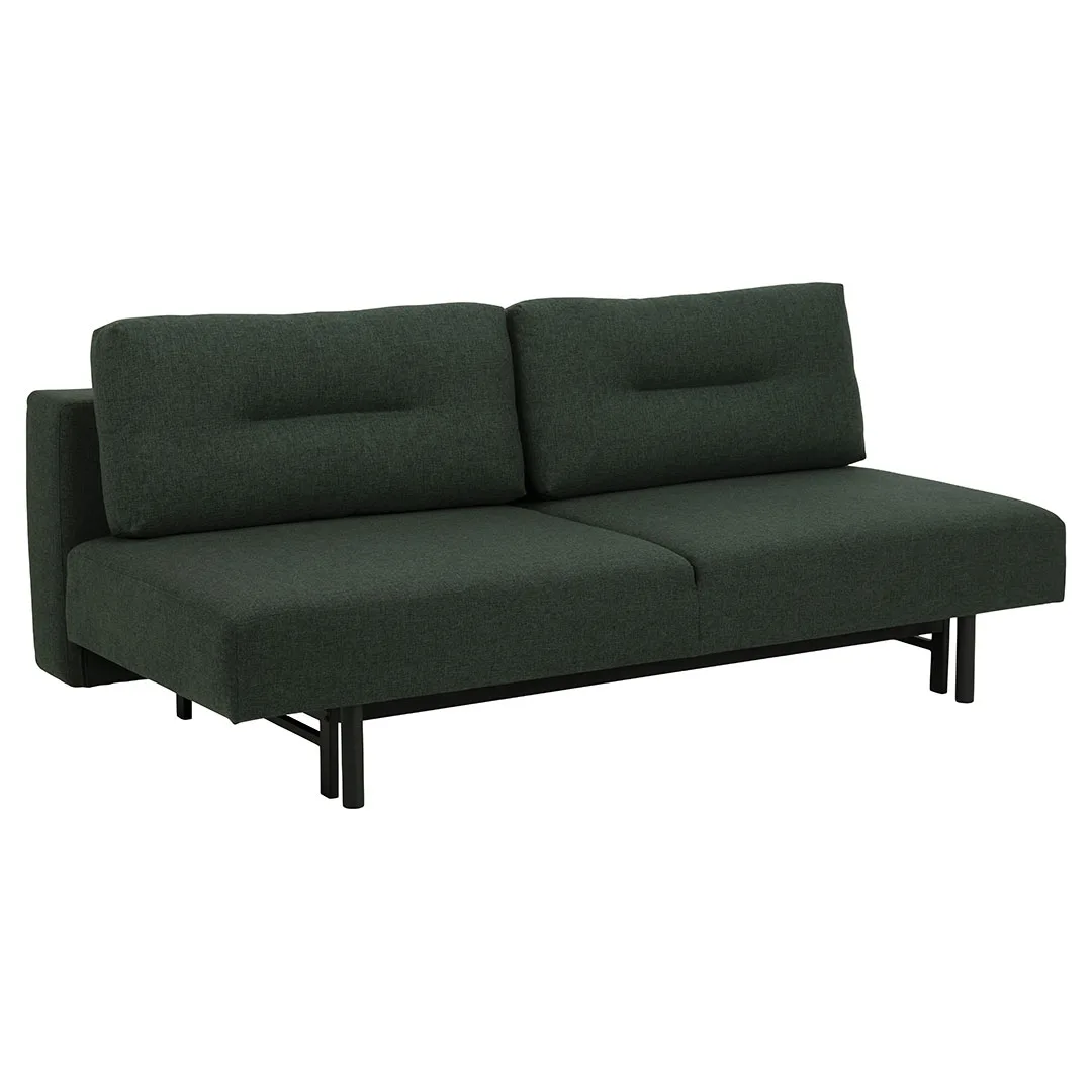 Malling Schlafsofa Stoff grün.