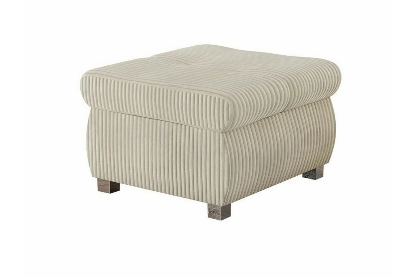 Cerys Fotpall 60 cm - Cream