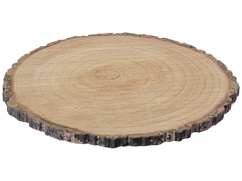 HOME DECO FACTORY Servierbrett holz WOOD MDF braun