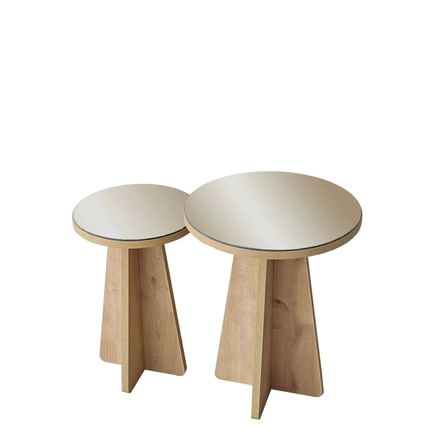 Dasina Sidobord 2 delar 50 cm - Bronzie / Safir Ek