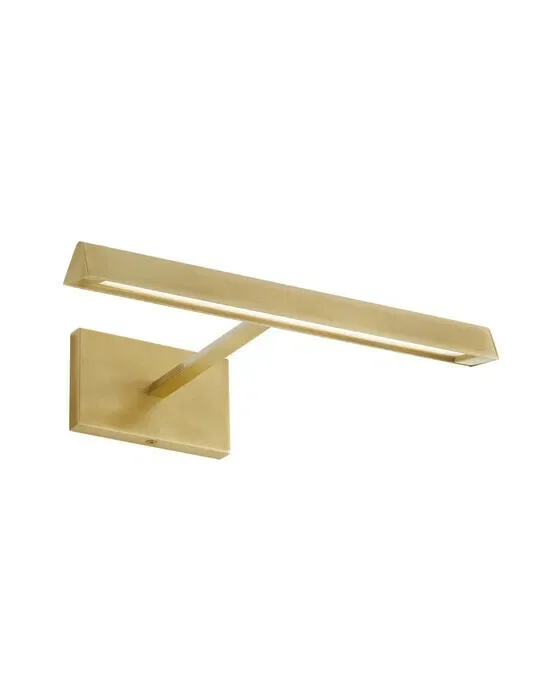 Dessau 12" Picture Light Natural Brass