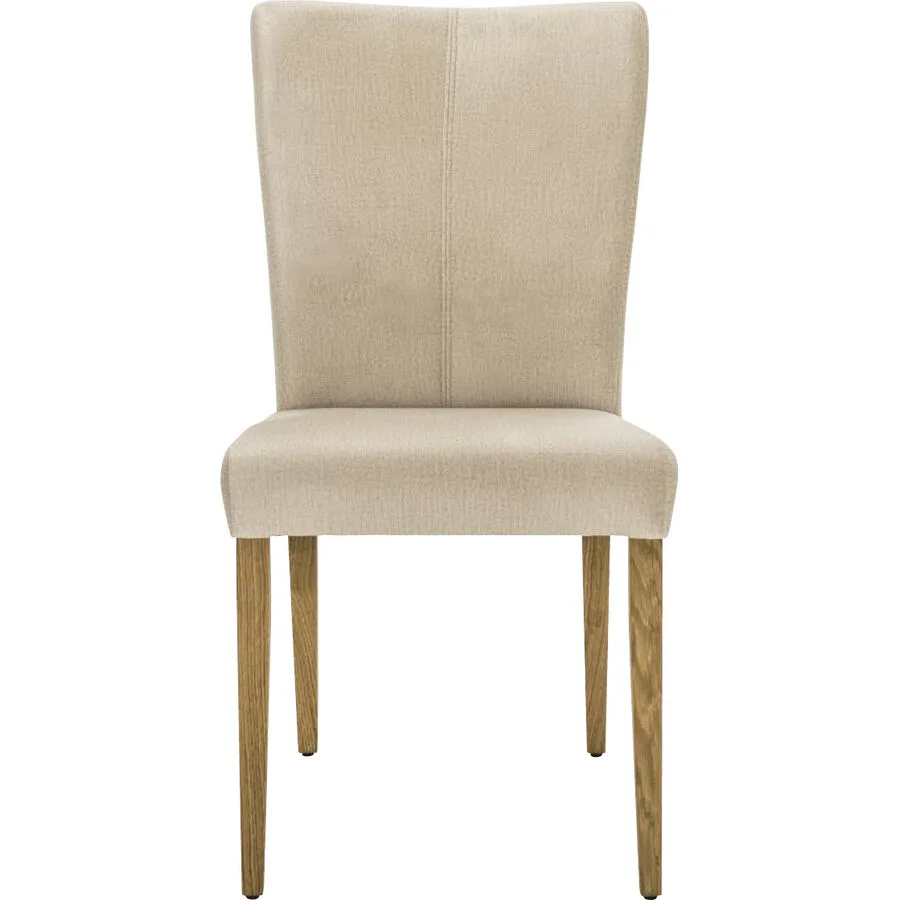 Stuhl Choice Beige Stoff/Holz 55 cm - Möbel Konfigurator: Traummöbel individuell zusammenstellen