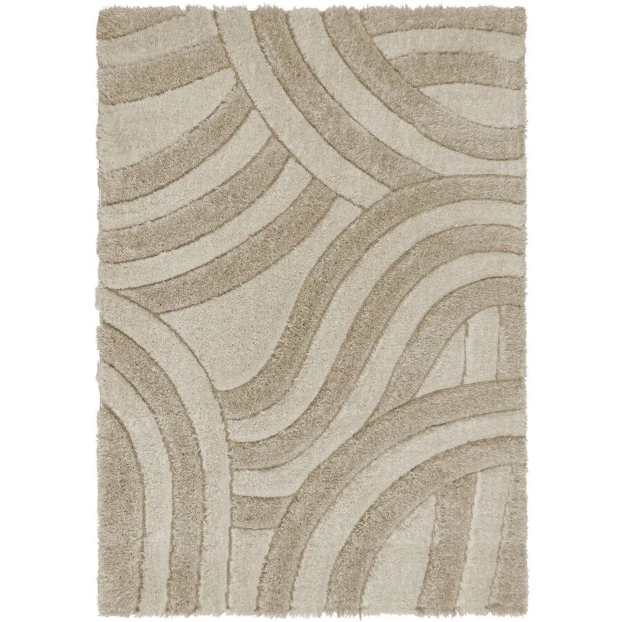 Teppich Vetto Natural Anderes Muster Recycled Polyester 230 x 160 cm