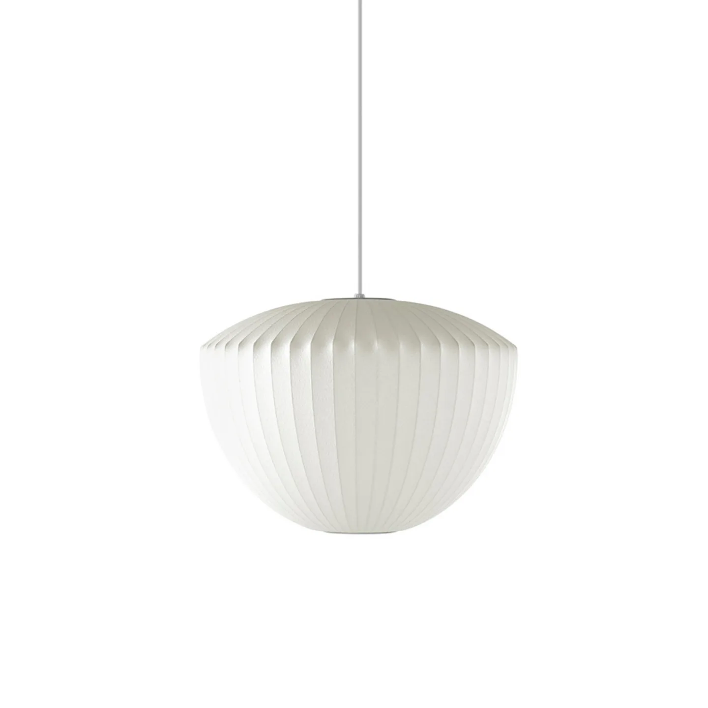 HAY Nelson Bubble Apple Pendelleuchte Off white
