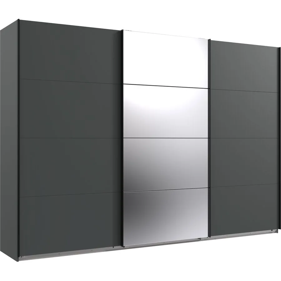 Kleiderschrank Neord graphit Holzwerkstoff B 313 cm