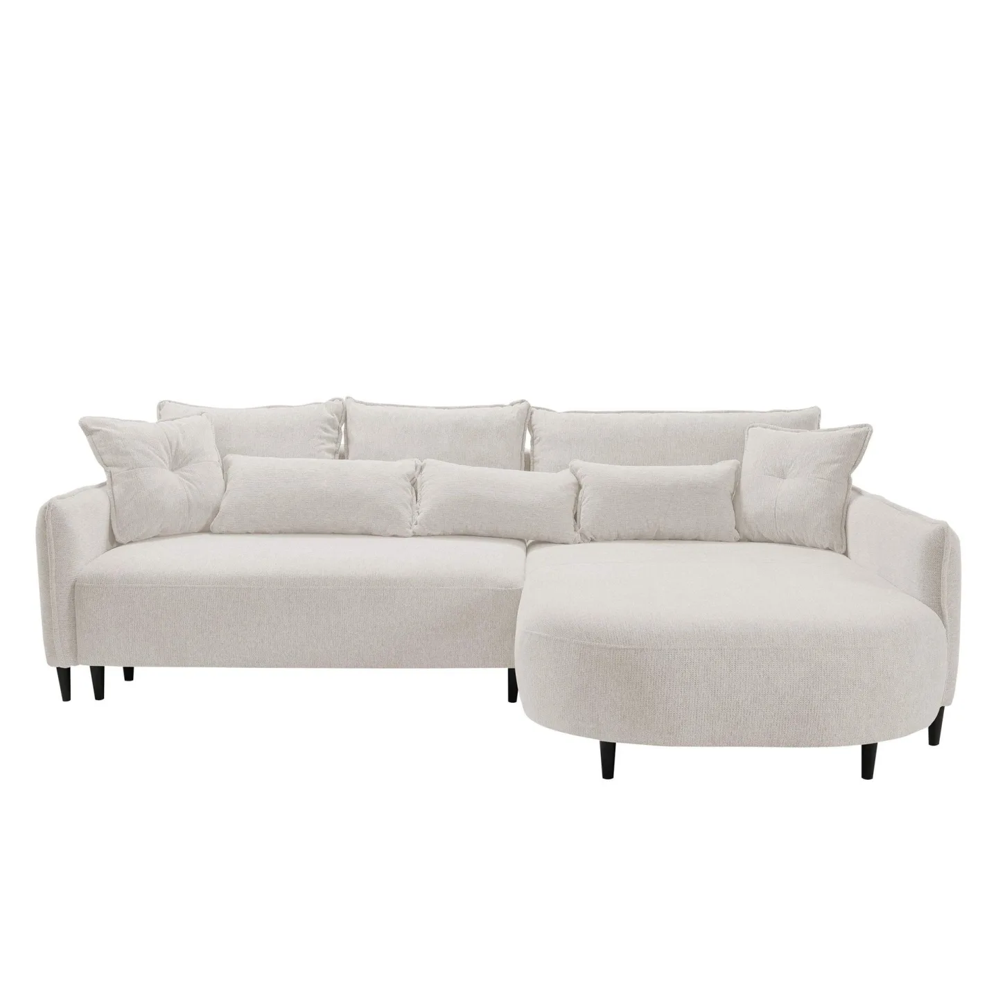 Bornalle 3-sits Bäddsoffa med divan - beige