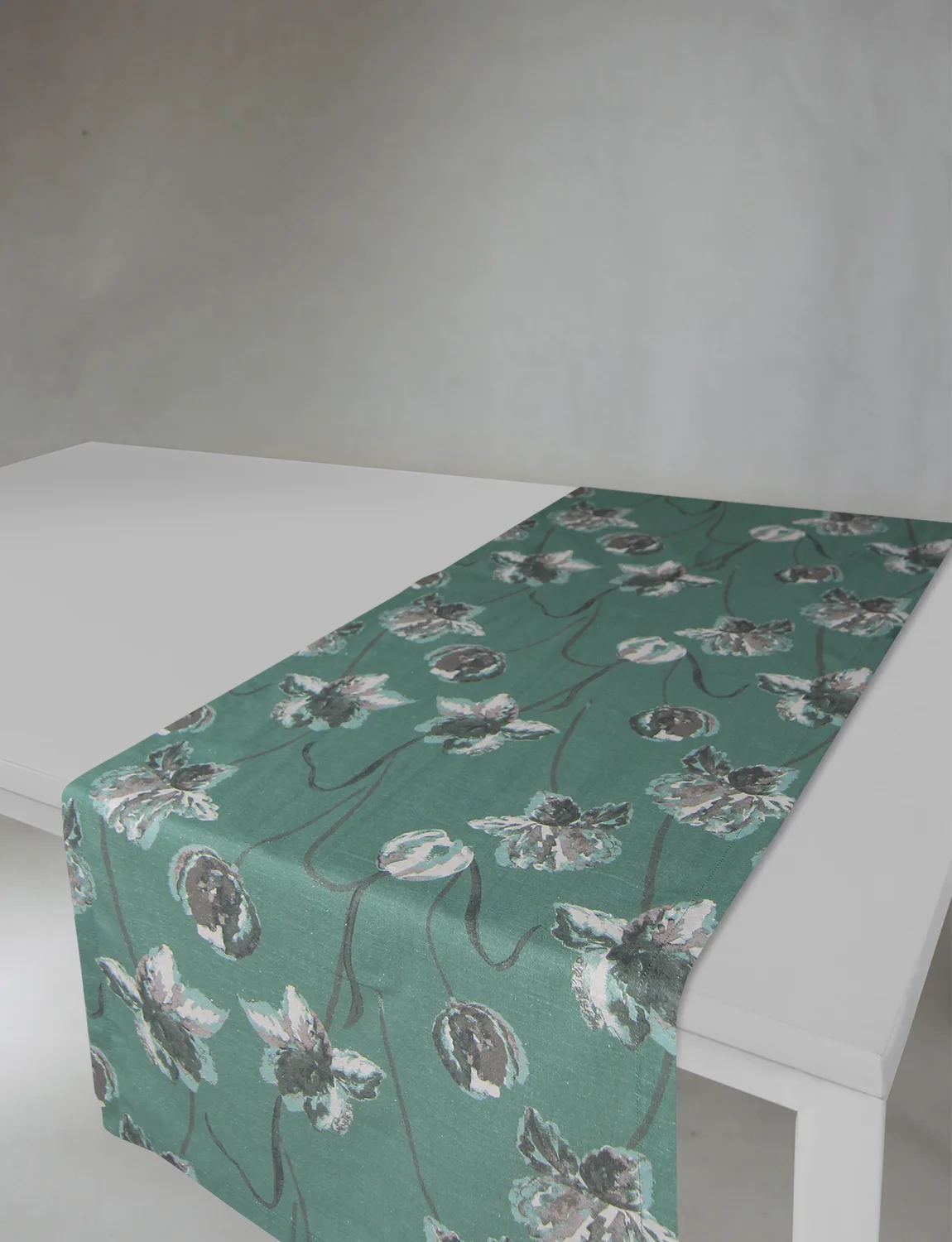 Løpere - Alegria (grønn) (Størrelse: 40 x 140 cm)